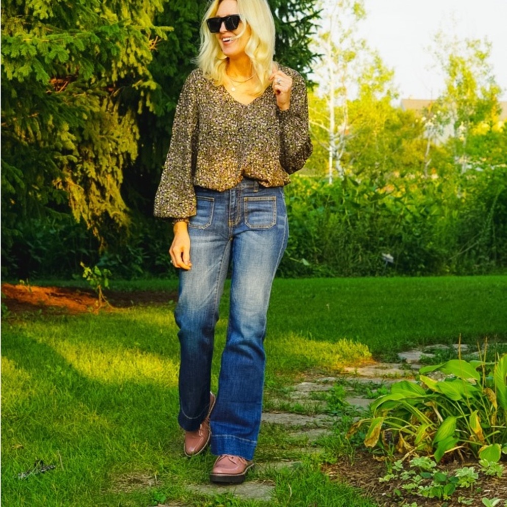 Cabi Patch Pocket Jeans 12R